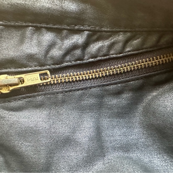 Mother Crop Zip Muse Skinny Jeans, Black, Size 23, Excellent Condition - Picture 3 of 6